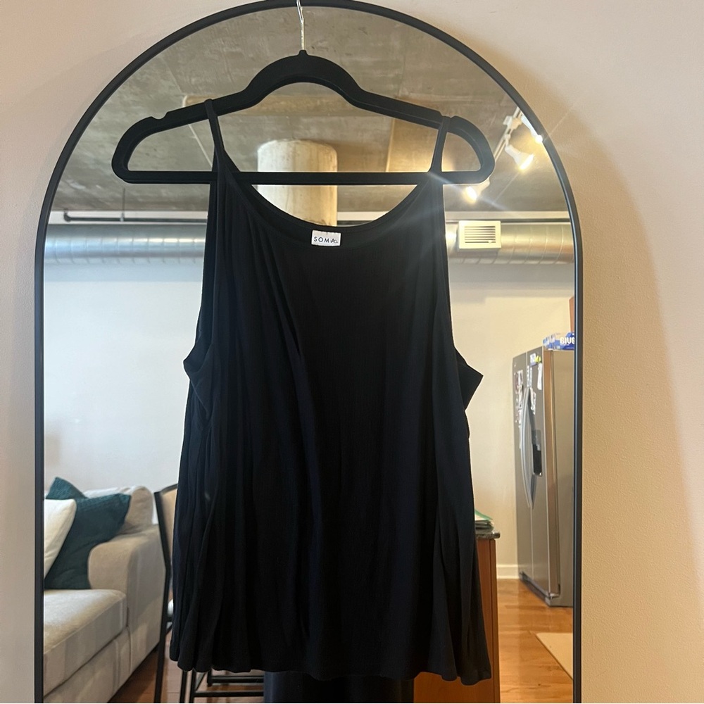 Soma Ribbed Cool Nights Sleep Tank